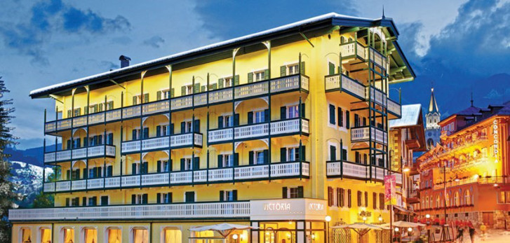Chalet hotel Vittoria dans la station de ski italienne Cortina