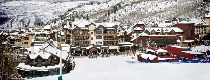 Beaver Creek aux Etats-Unis a des tas d’hôtels en pente