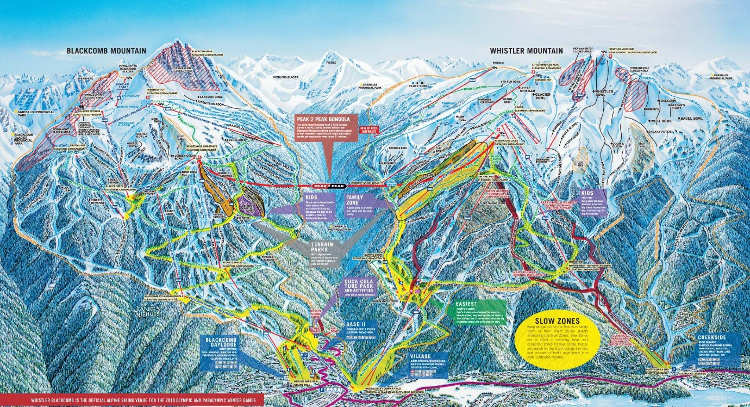 Vacances de ski à Whistler