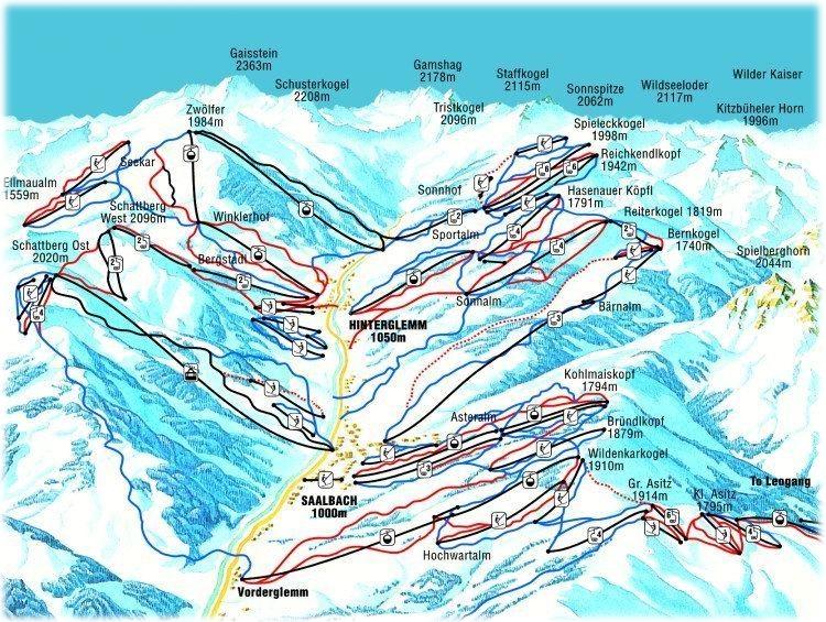 Saalbach Ski Resort &amp; Chalets | Skiline