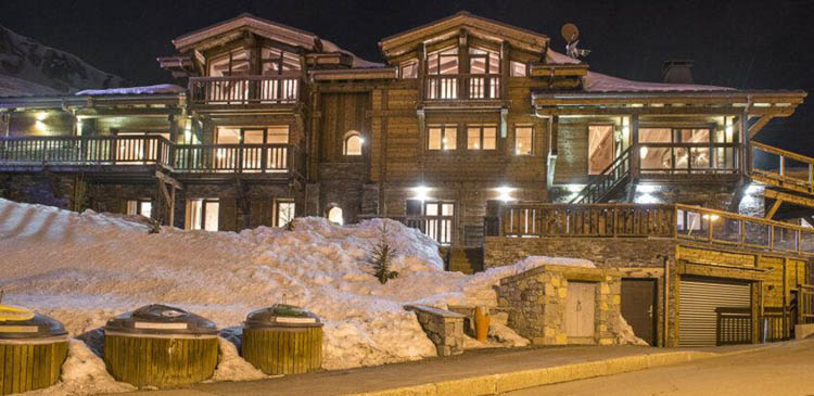 Ski chalet Ambre in the popular French ski resort of Tignes