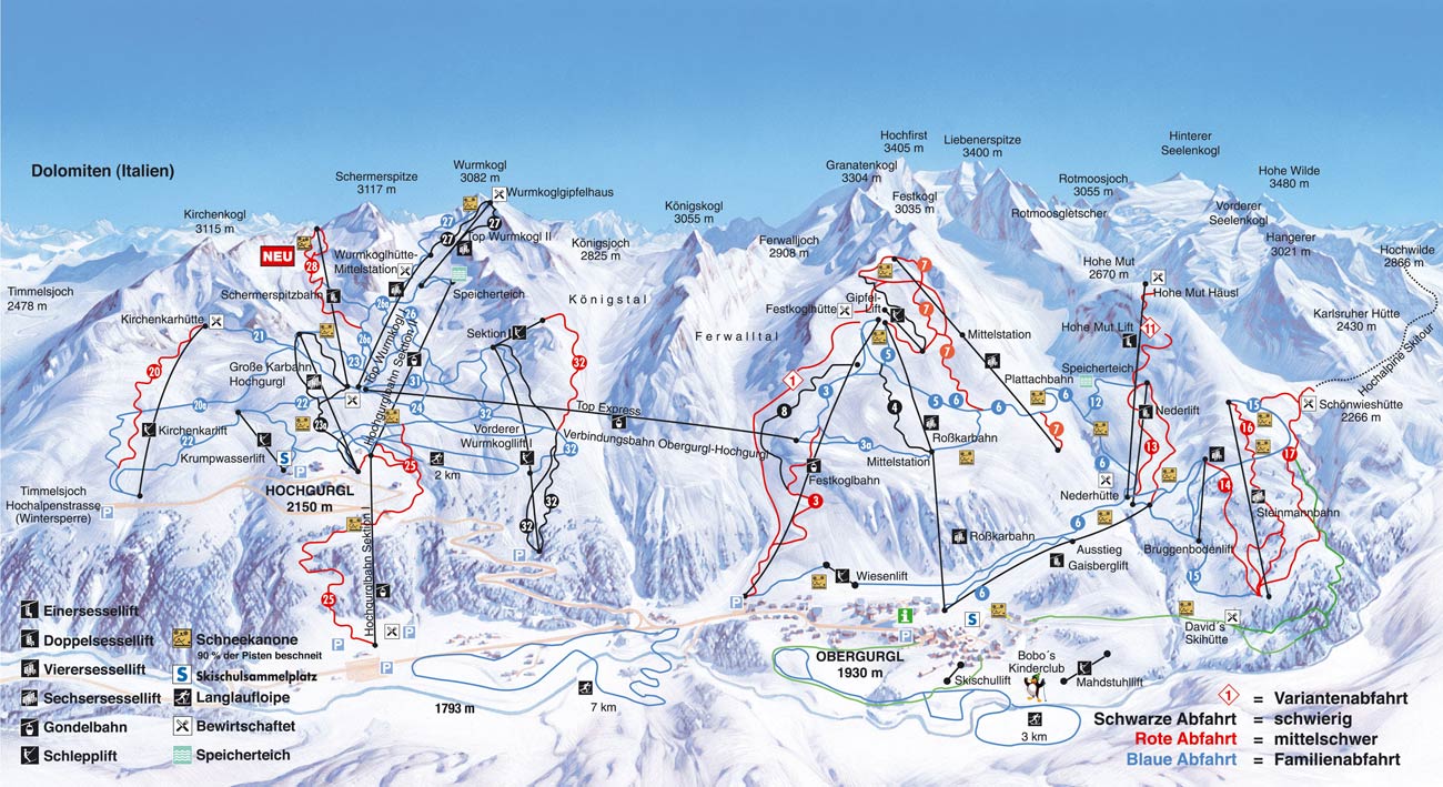 Hochgurgl Ski Resort | Hochgurgl Guide | Ski Line
