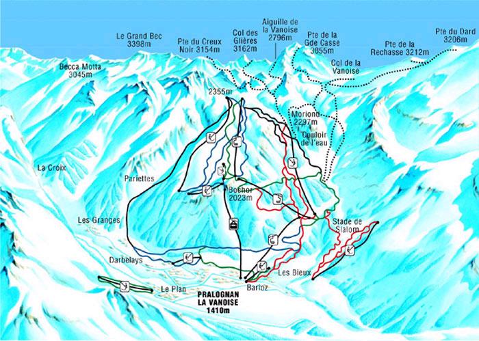 Pralognan La Vanoise Ski Resort Pralognan La Vanoise Guide Ski