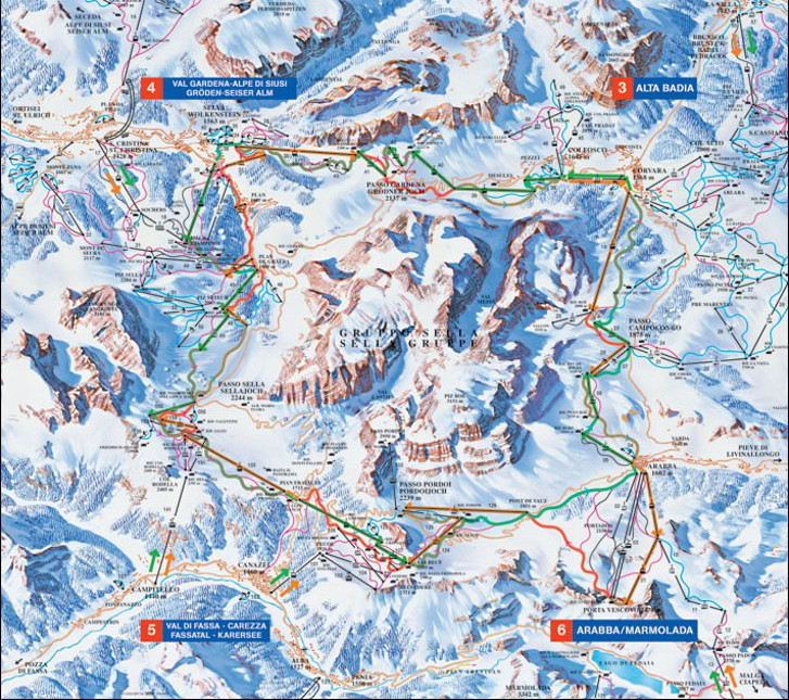 Sella Ronda Dolomites Ski Deals