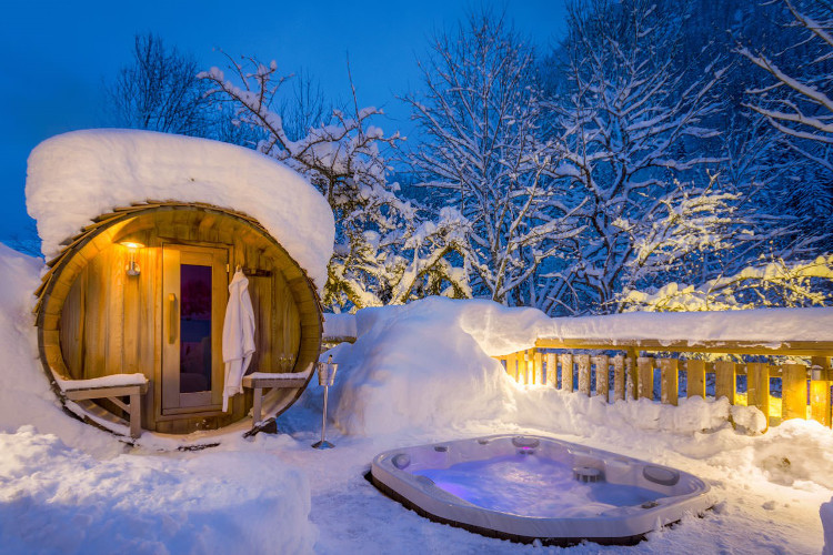 Ski Chalets with a Sauna