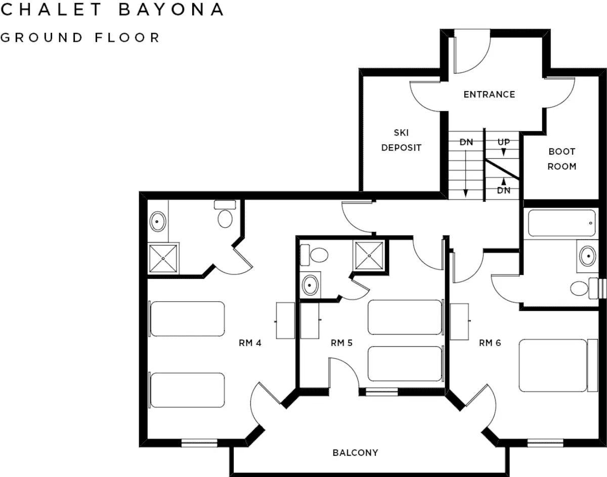 Chalet Bayona Les Arcs Floor Plan 3