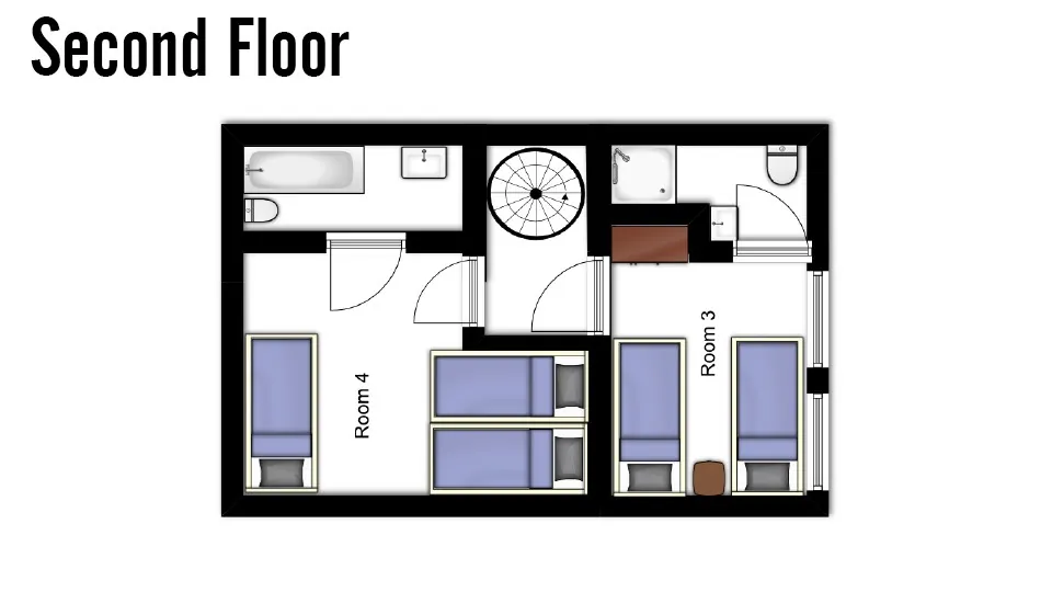 Chalet Bonne Neige Val d’Isere Floor Plan 3