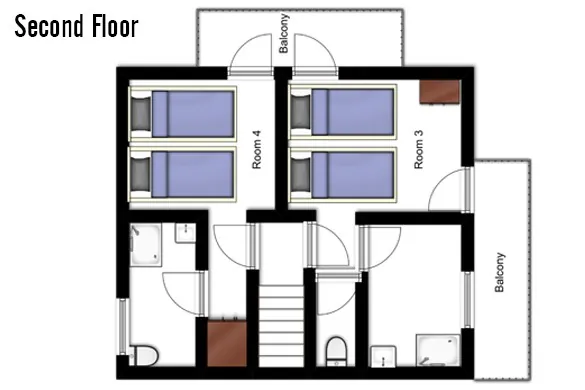 Chalet St Moritz La Plagne Floor Plan 3