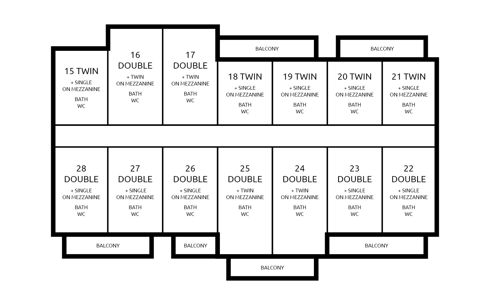 Chalethotel La Foret Les Arcs Floor Plan 2