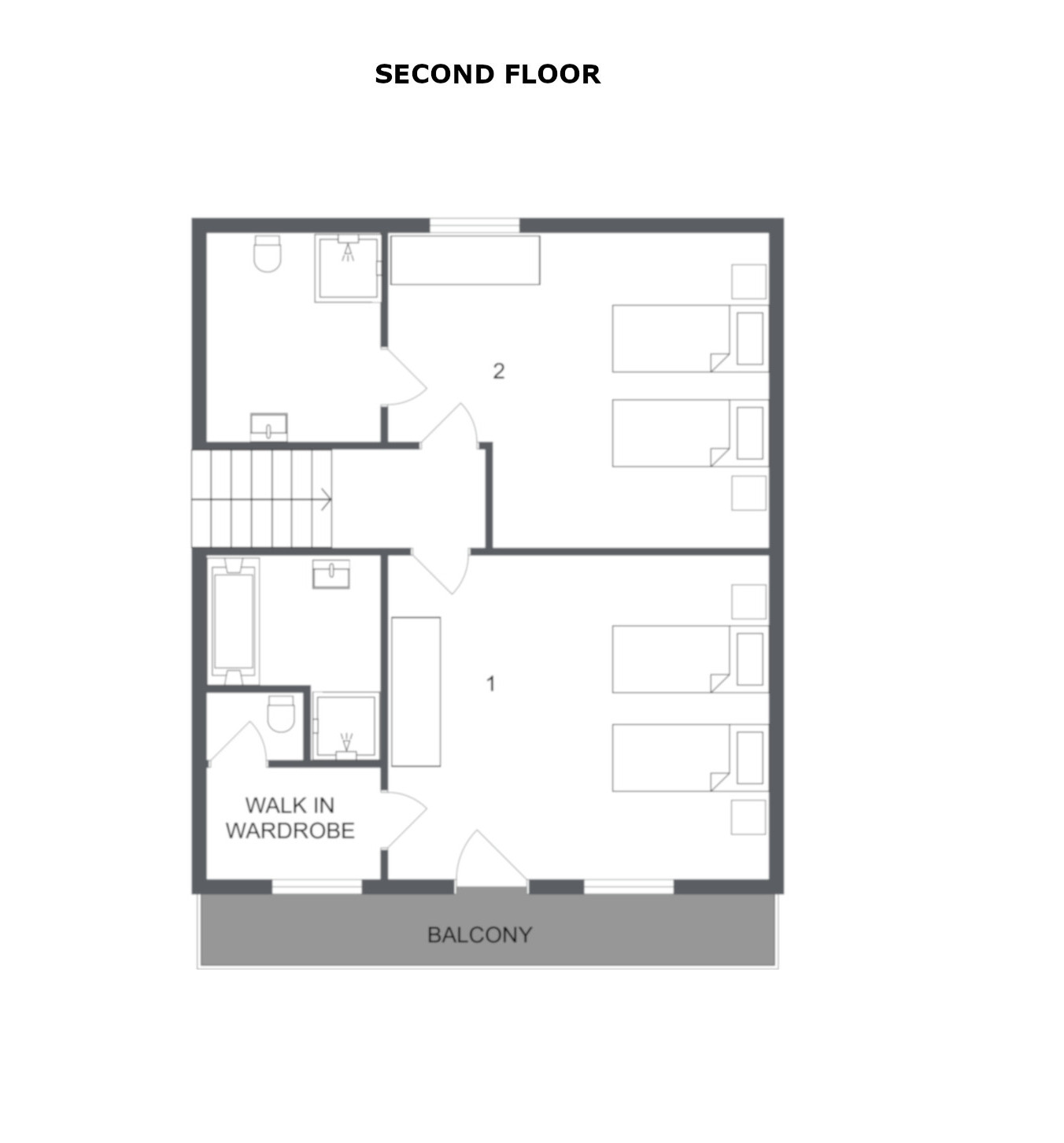Chalet Le Serpolet Meribel Floor Plan 3
