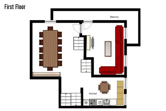 Chalet Klosters La Plagne Floor Plan 4