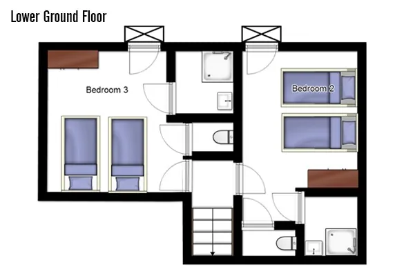 Chalet Klosters La Plagne Floor Plan 3