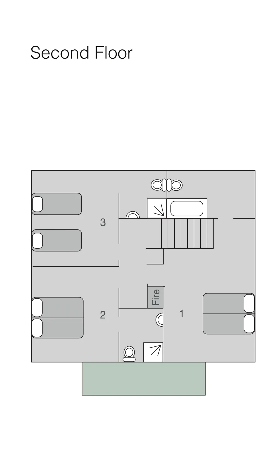 Chalet Les Attela Verbier Floor Plan 2