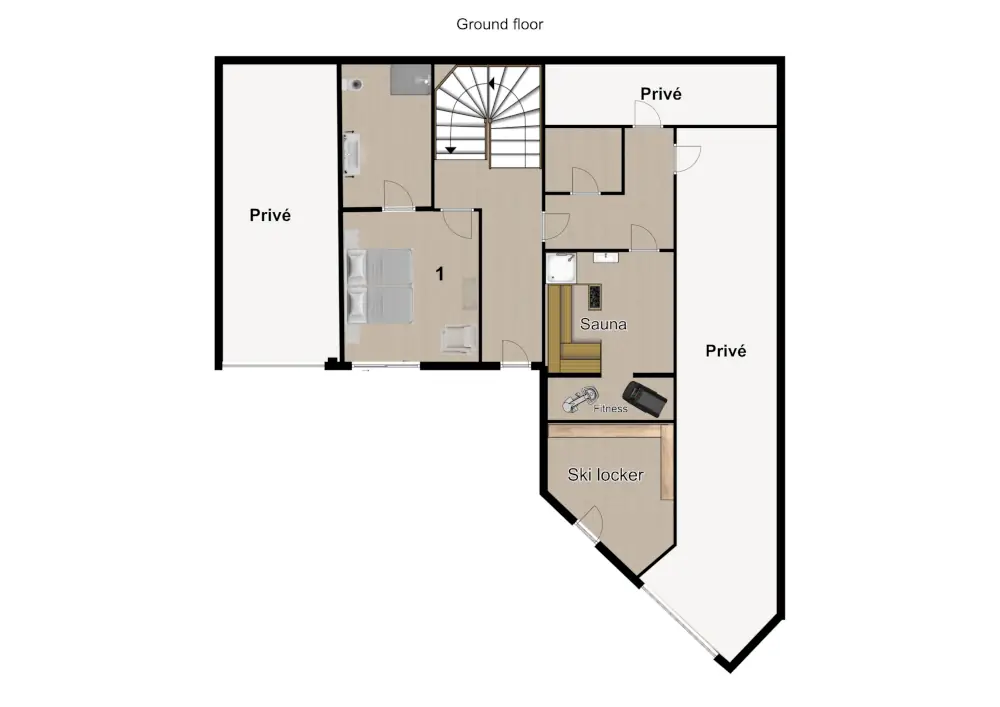 Chalet Alpaka Chatel Floor Plan 4