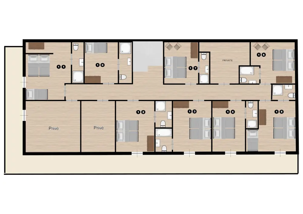 Chalet Ruth Solden Floor Plan 2