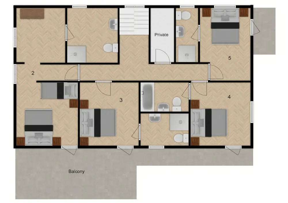 Chalet Silian Hinterglemm & Fieberbrunn Floor Plan 3