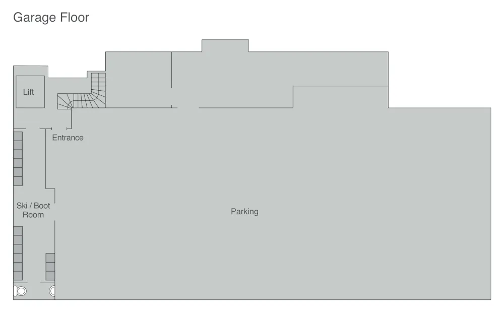 Chalet Chouqui Verbier Floor Plan 1