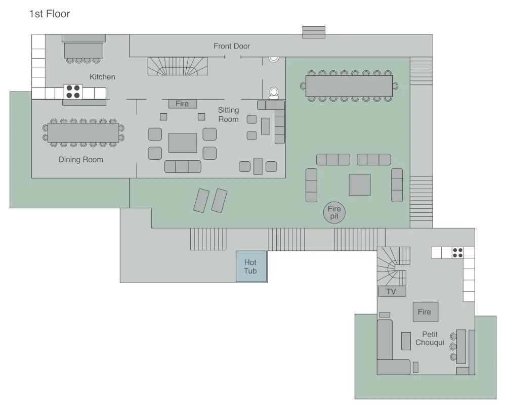 Chalet Chouqui Verbier Floor Plan 3