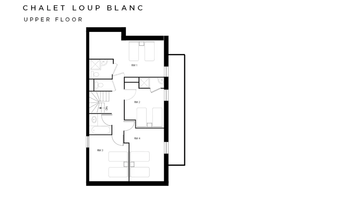 Chalet Loup Blanc Val Thorens Floor Plan 1