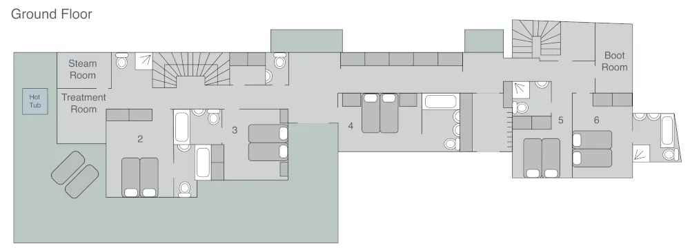 Chalet Milou Verbier Floor Plan 1