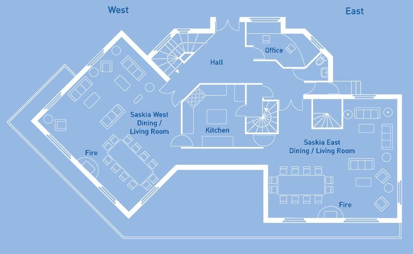 Chalet Saskia Vaujany Floor Plan 1