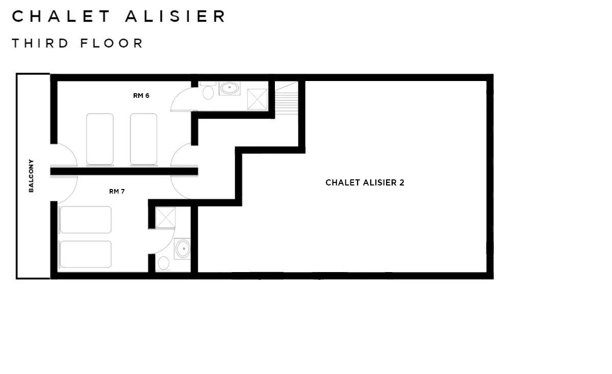 Chalet Alisier La Plagne Floor Plan 2