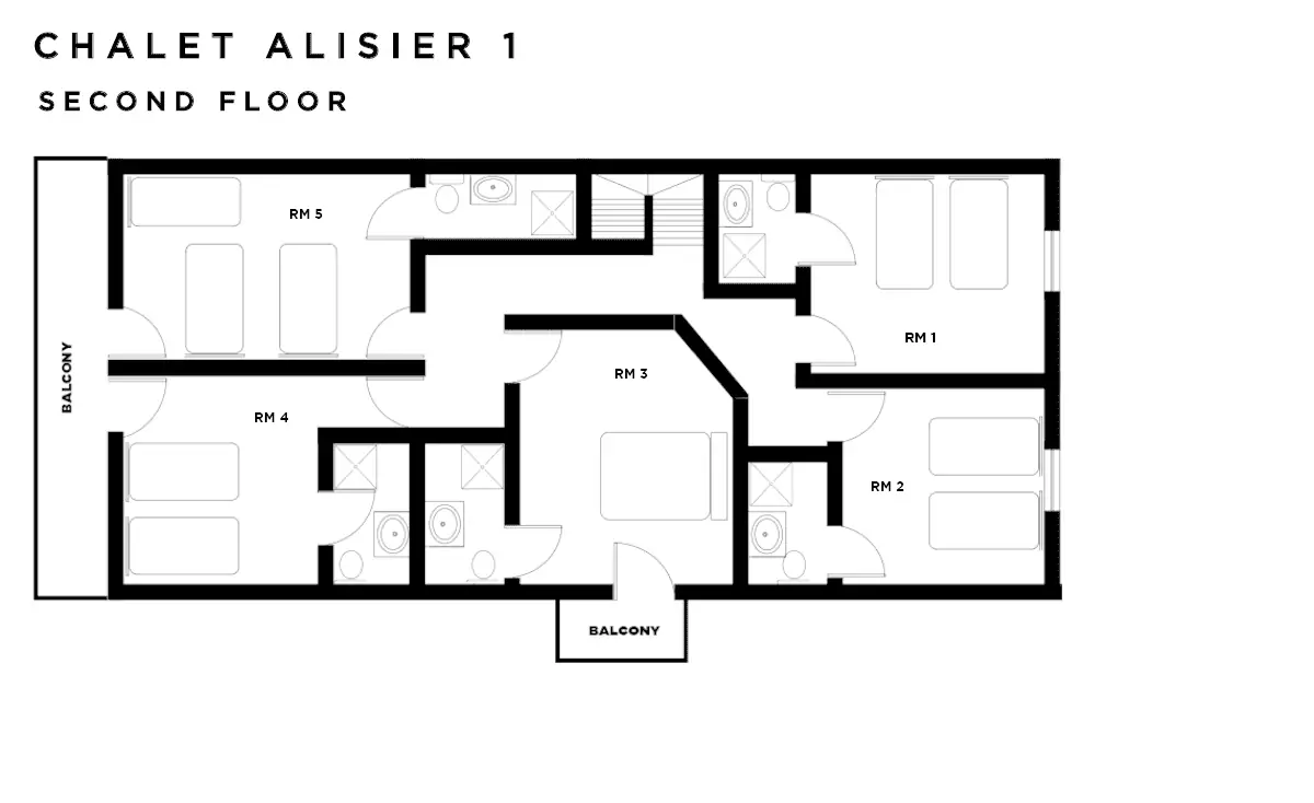 Chalet Alisier La Plagne Floor Plan 3