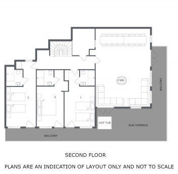 Chalet Virage Meribel Floor Plan 1