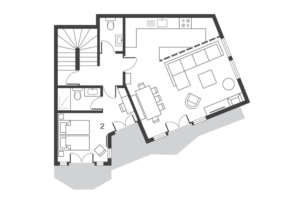 Chalet Ossetra Avoriaz Floor Plan 1