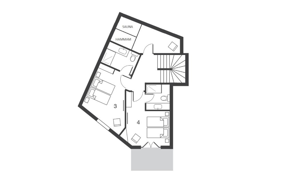 Chalet Kobuk Avoriaz Floor Plan 4
