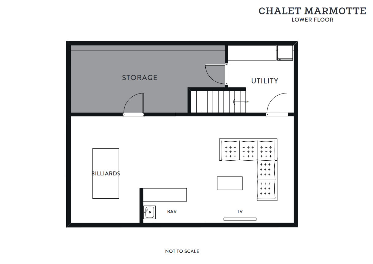 Chalet Marmotte Meribel Floor Plan 2