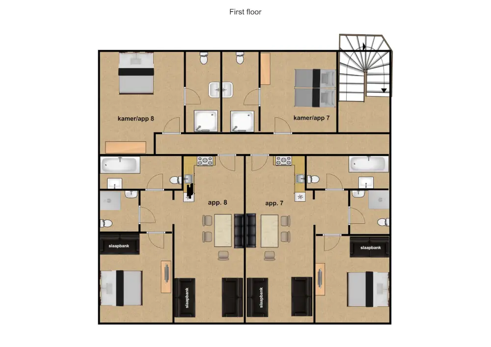 Chalet Gretl Serfaus Floor Plan 3