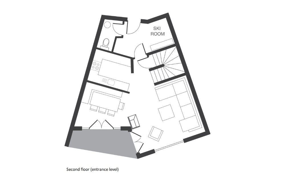 Chalet Kipnuk Avoriaz Floor Plan 2