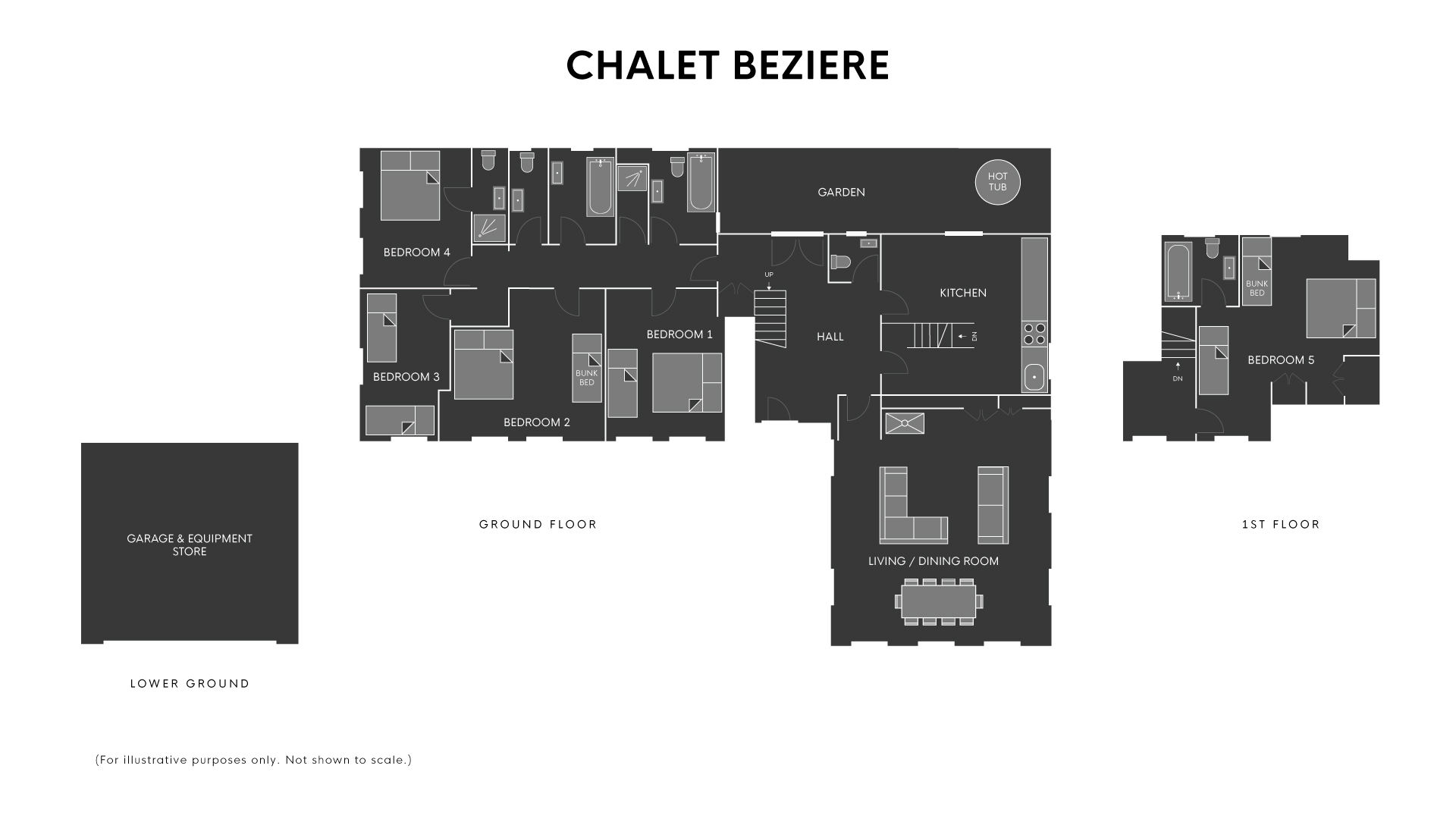 Chalet Beziere Morzine Floor Plan 1