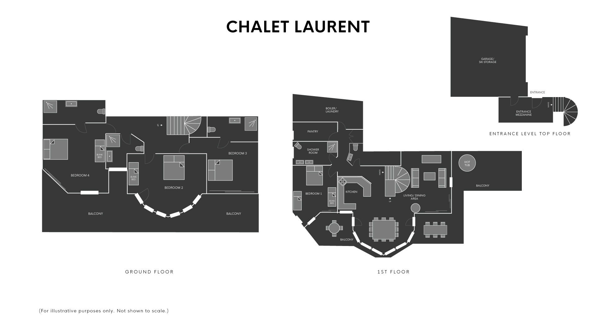 Chalet Laurent Morzine Floor Plan 1