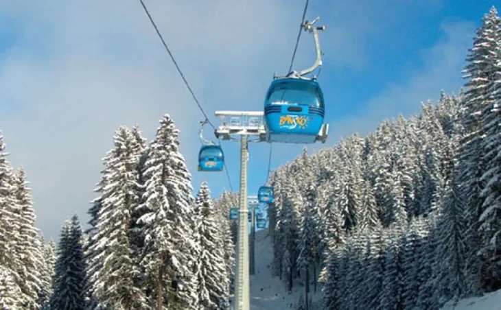 Bansko Ski Holidays - The cable cars in Bansko