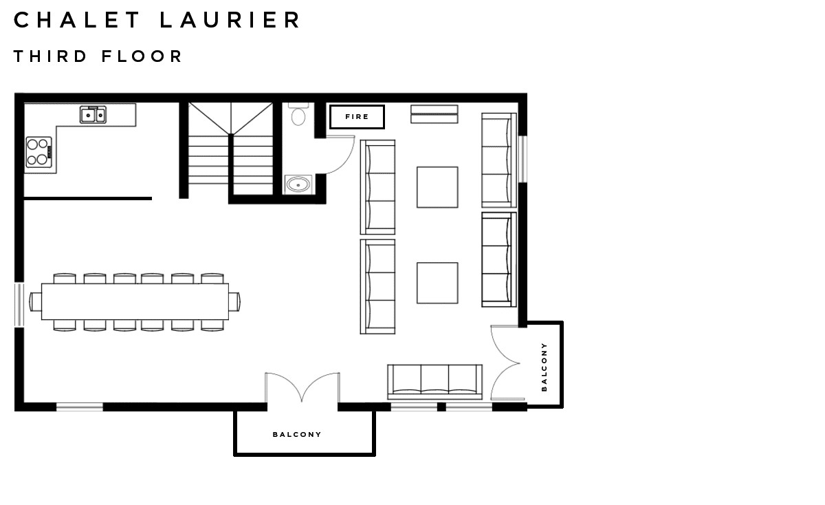 Chalet Laurier La Plagne Floor Plan 2