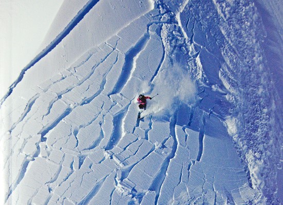 90% of all avalanches are caused by the victims themselves