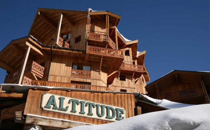 Le Chalet Altitude,val thorens,france.external