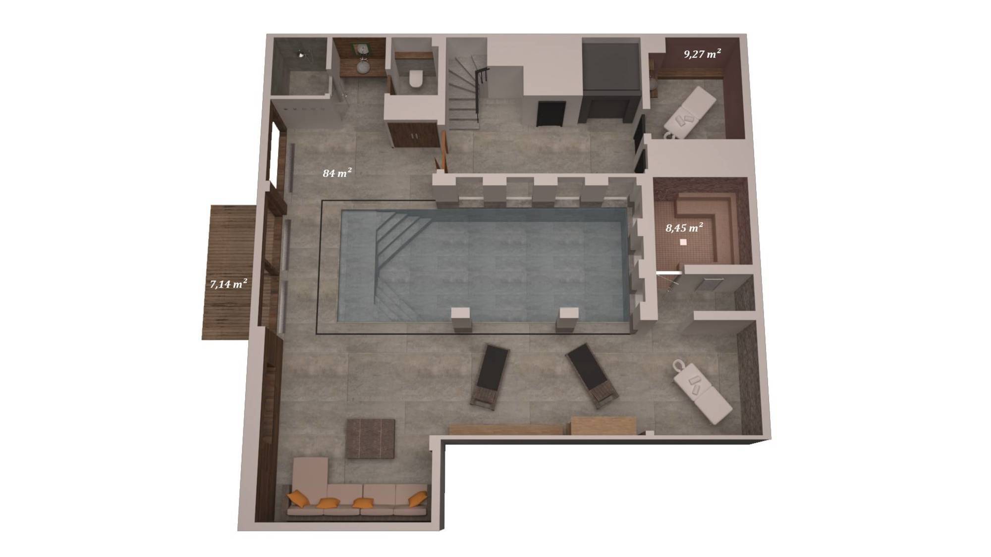 Chalet Queen Mijane Meribel Floor Plan 1