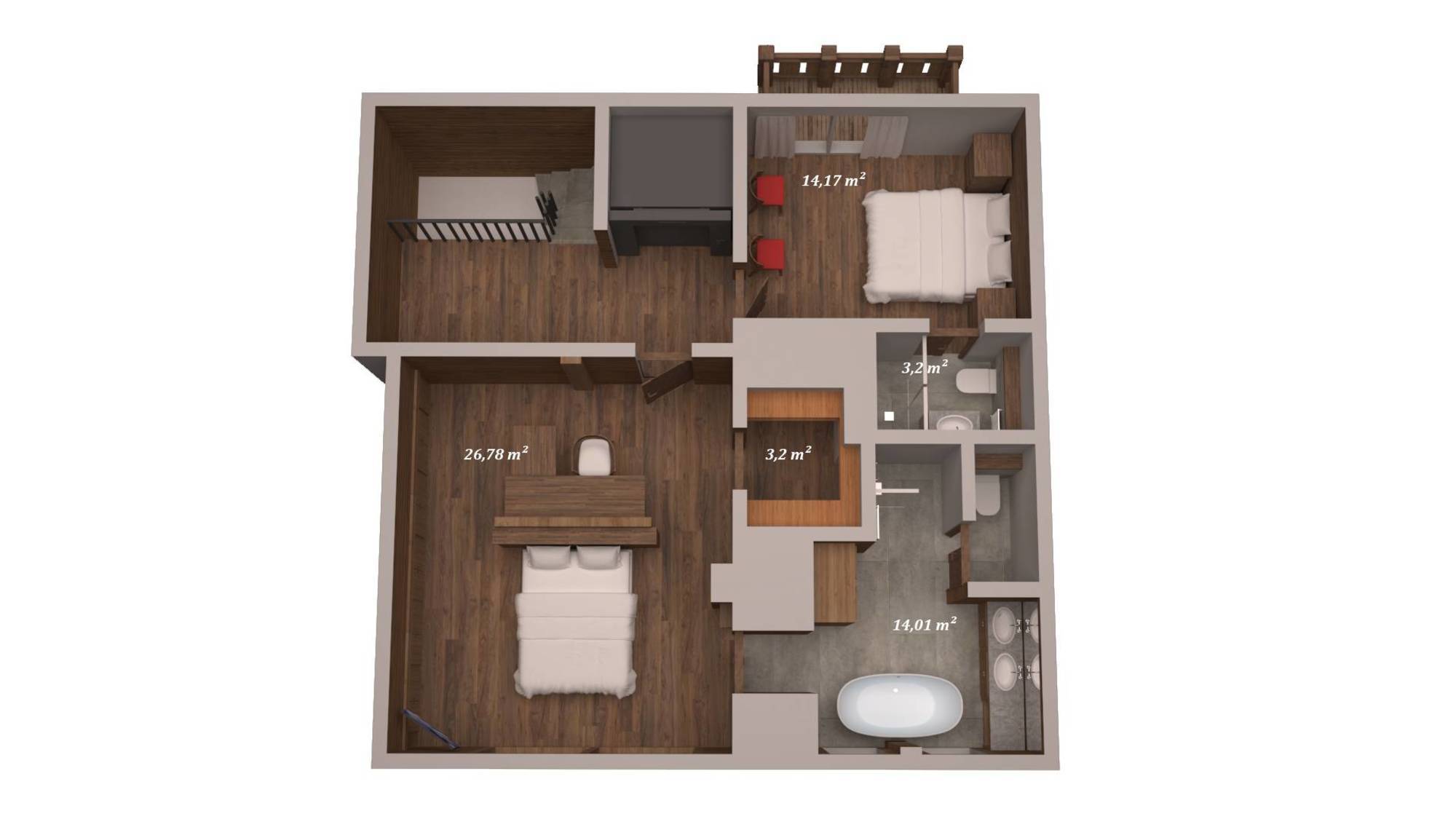Chalet Queen Mijane Meribel Floor Plan 5