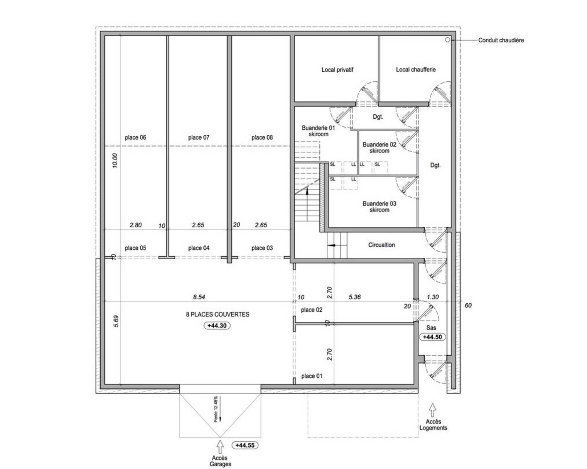 Apartment Home 5 St-Martin-de-Belleville Floor Plan 1