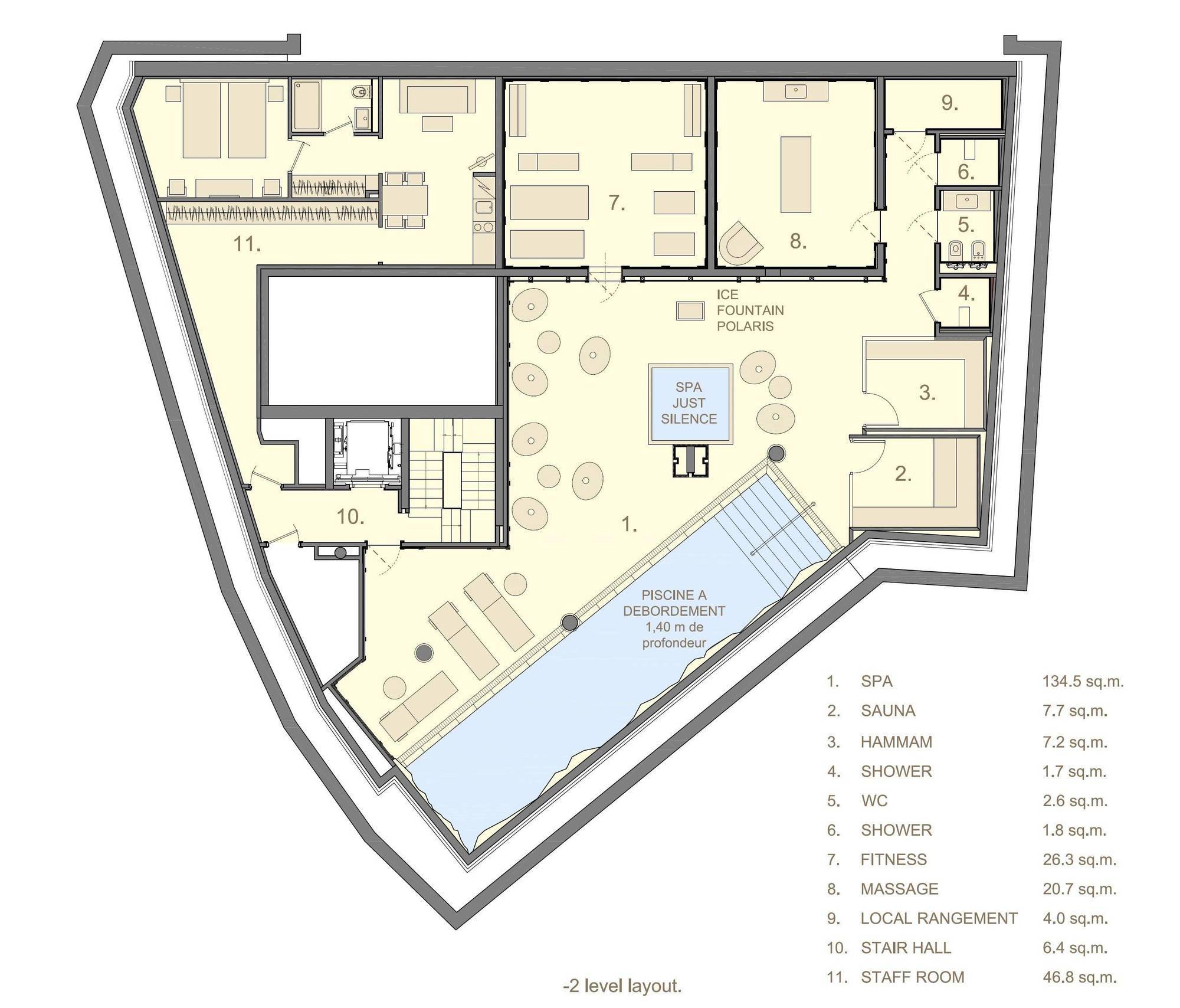 Chalet La Datcha Courchevel Floor Plan 5