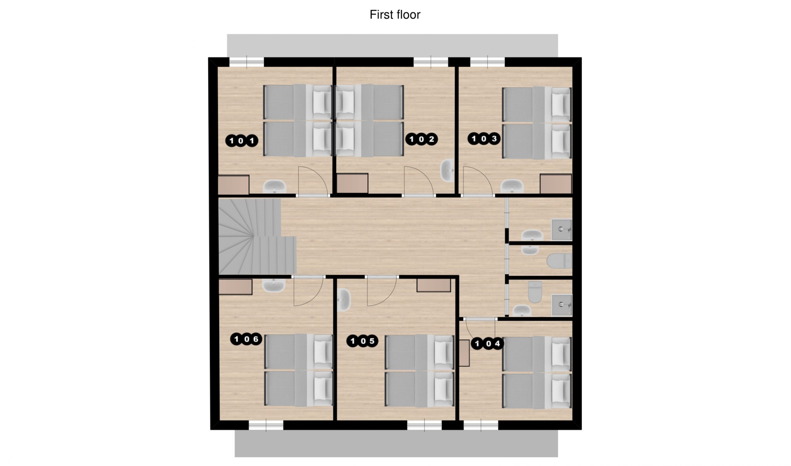 Chalet Raterhof Serfaus Floor Plan 1