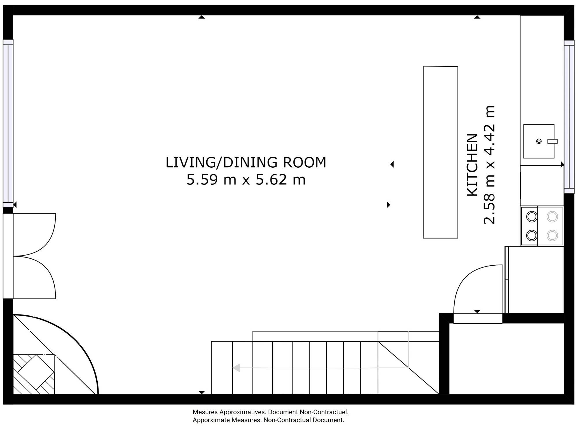 Chalet Silvretta Val d’Isere Floor Plan 2