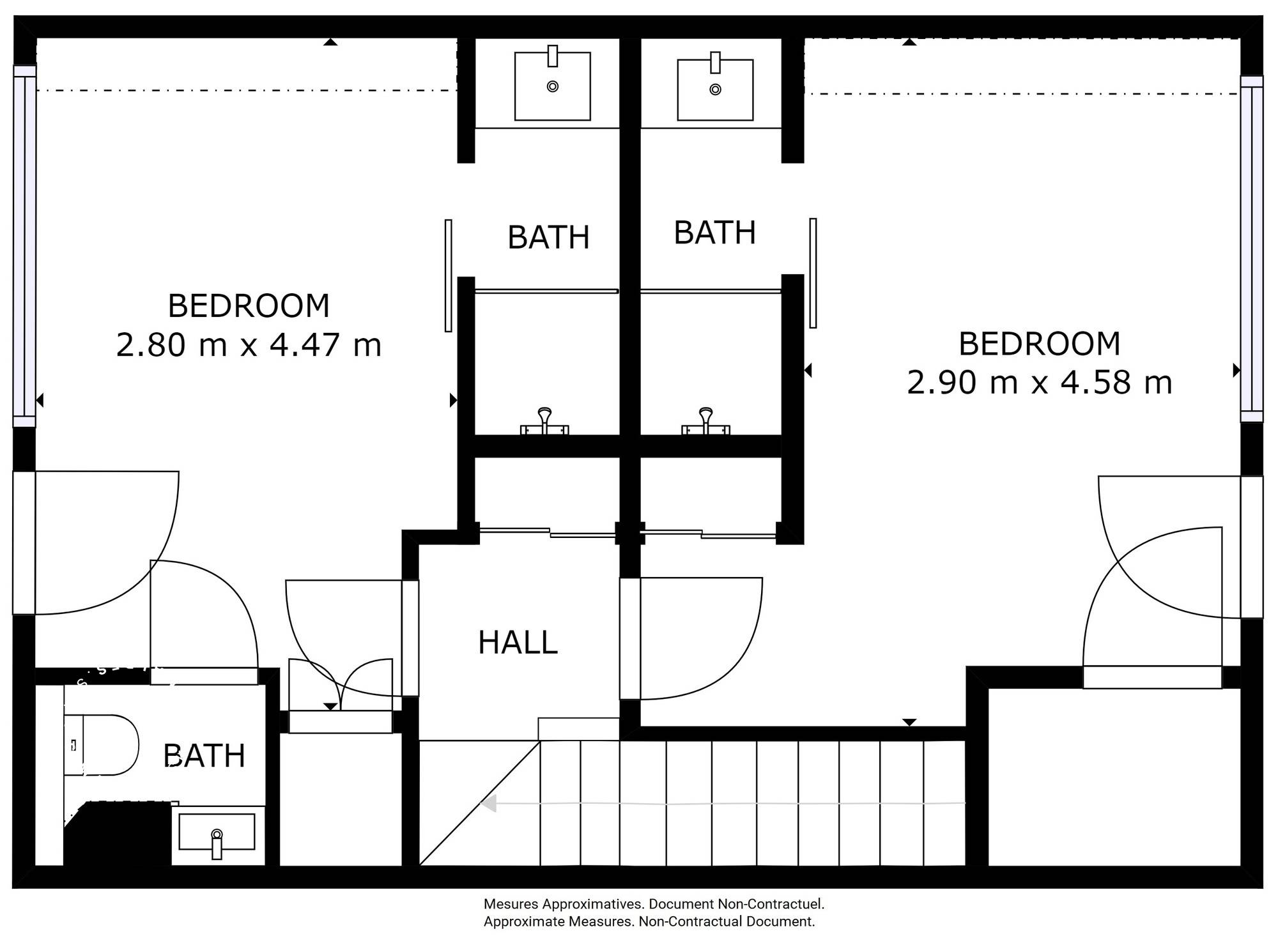 Chalet Silvretta Val d’Isere Floor Plan 3