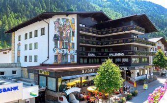 Sportshotel St Anton, austria. external