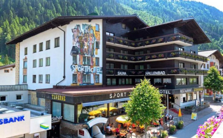 Sportshotel St Anton, austria. external