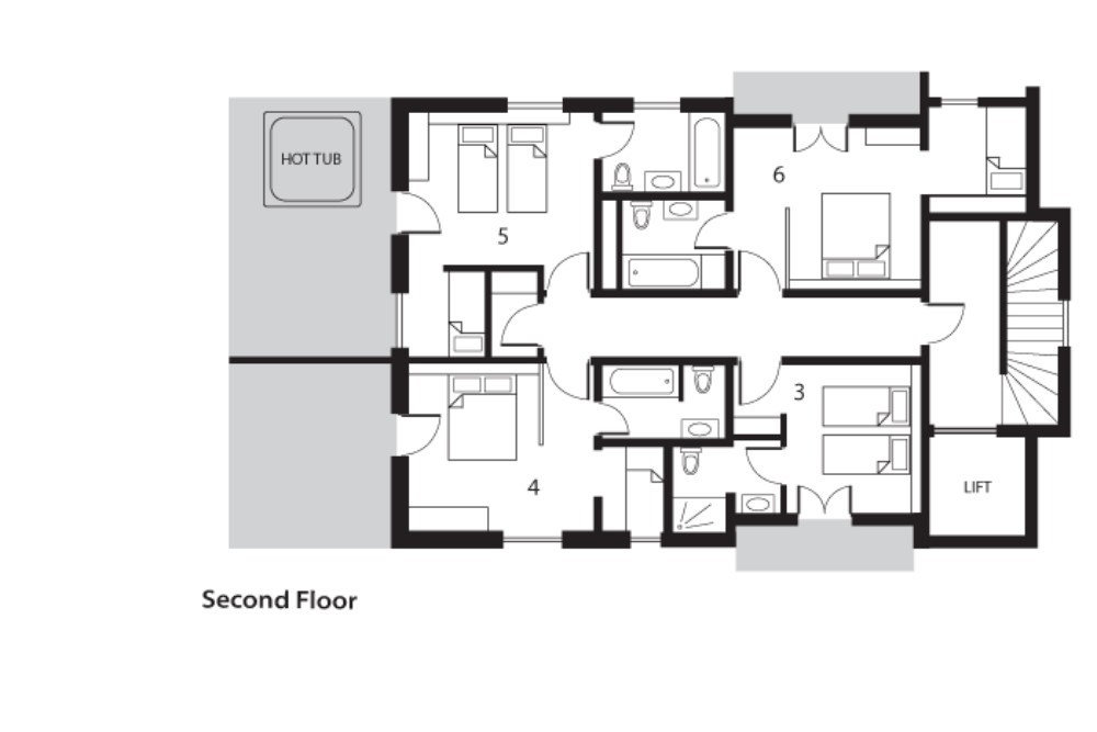 Altitude Lodge Les Gets Floor Plan 1