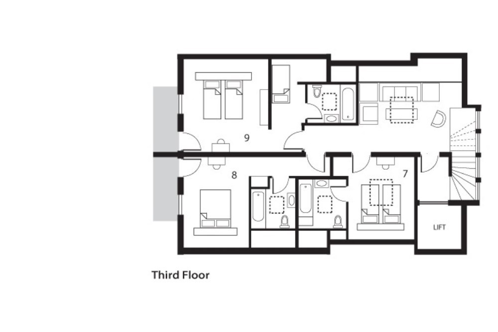 Altitude Lodge Les Gets Floor Plan 4